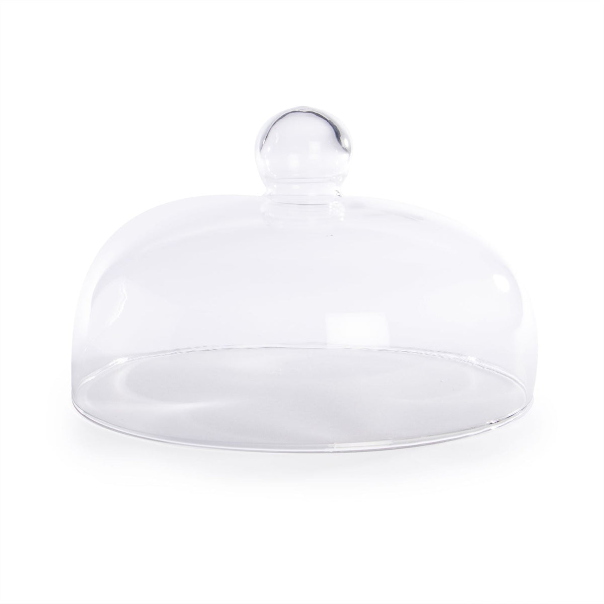Ceramic Cake Stand with Glass Cover | M&W	