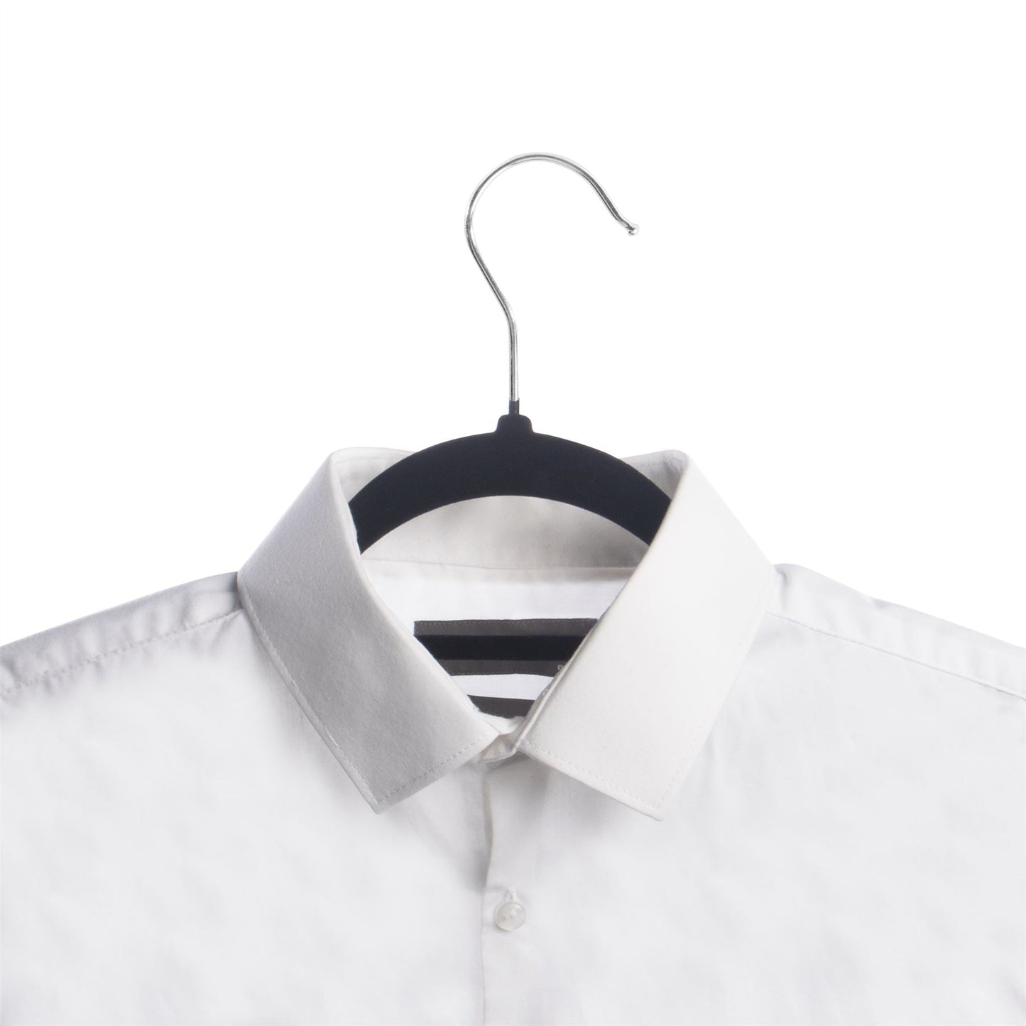 Velvet Coat Hangers Black - Pack of 50 | M&W	