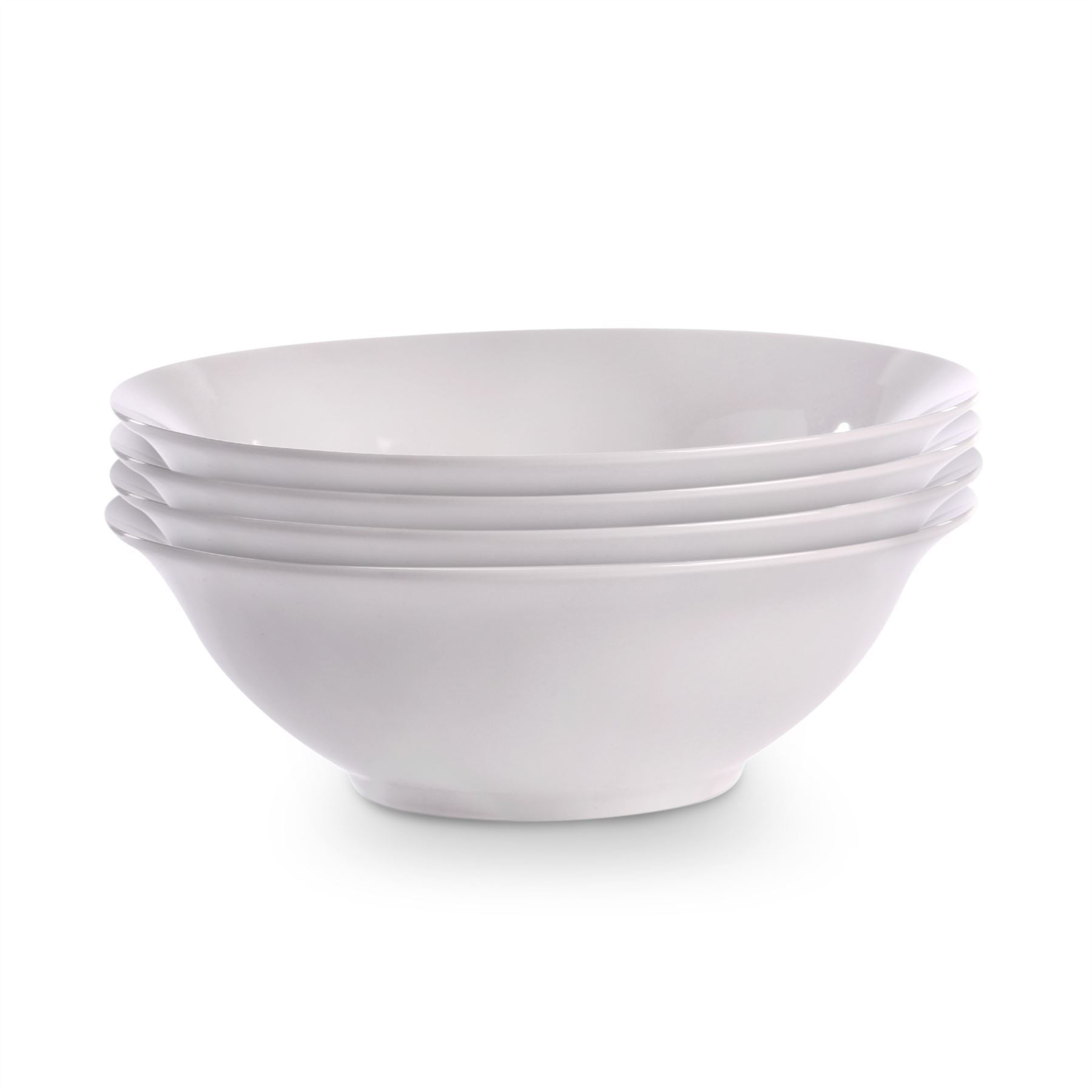 White Serving Bowls - Set of 4 | M&W	