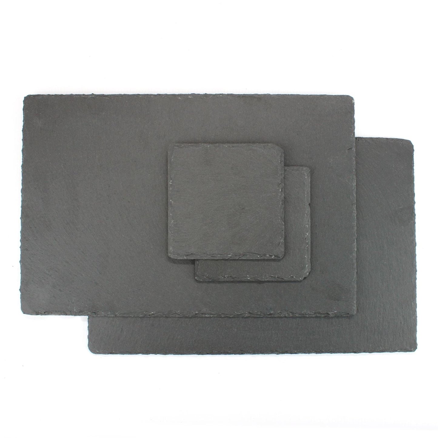 Natural Slate Placemats & Coasters - 12pc | M&W	