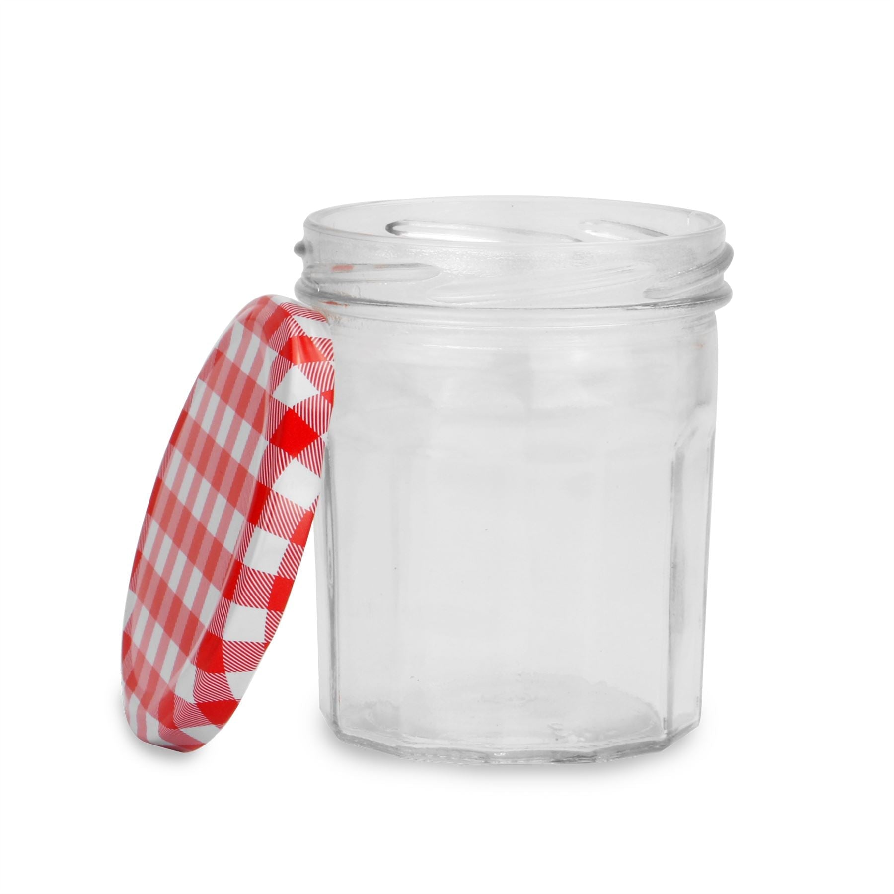 Wide Mouth Glass Jam Jars - Set of 12 | M&W	