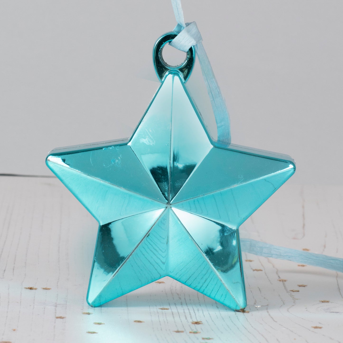 Baby Blue Star Balloon Weight
