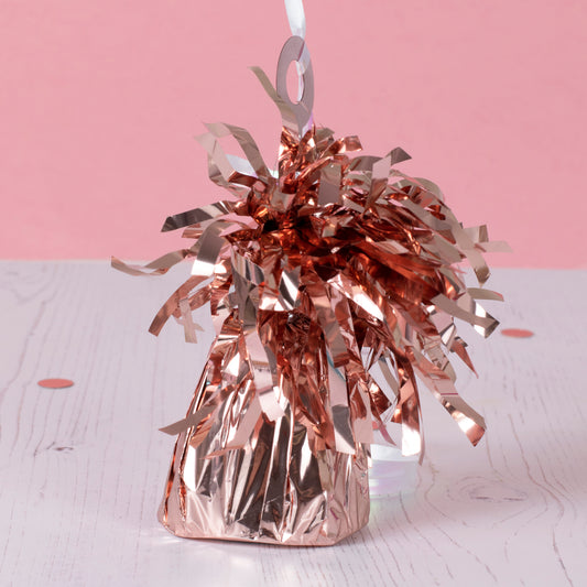 Rose Gold Fountain Balloon Weight