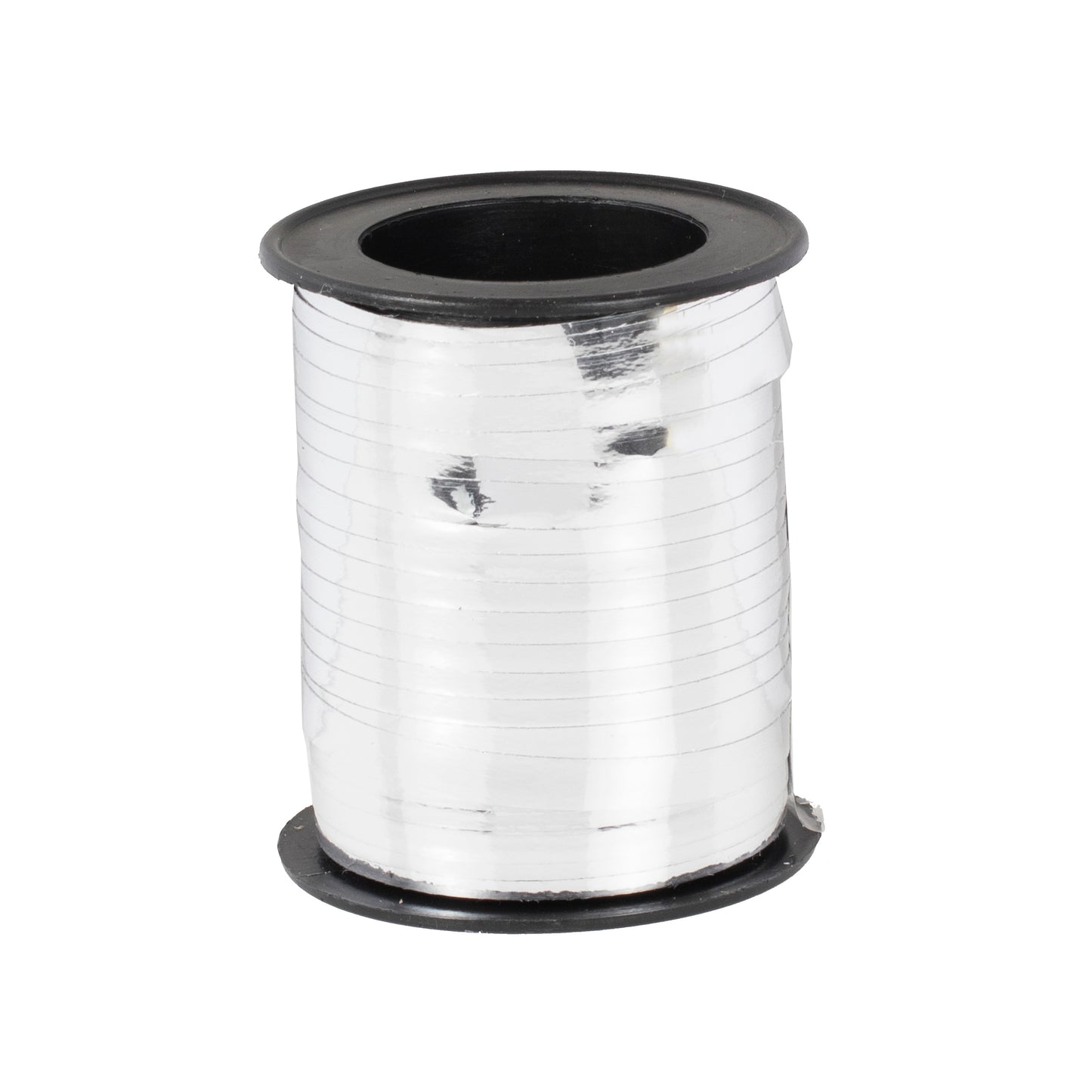 Silver Metallic Curling Balloon Ribbon