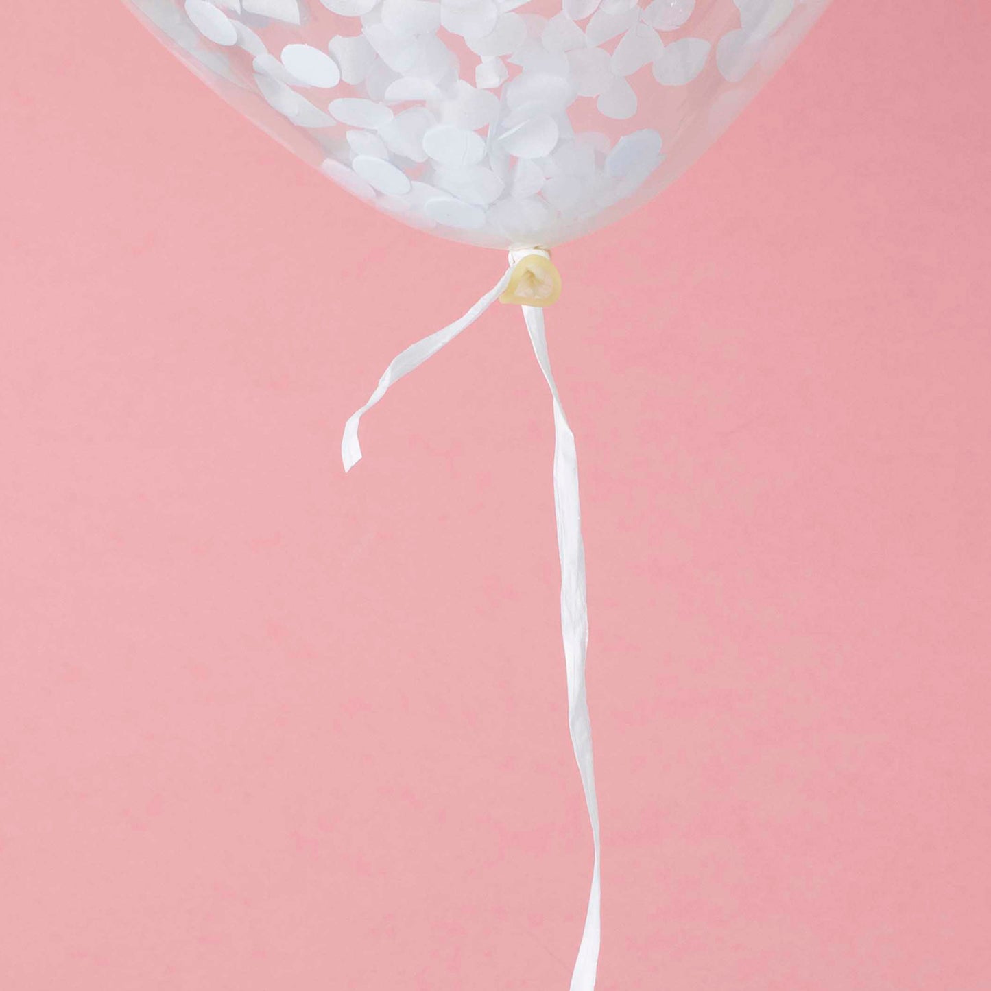 White Raffia Balloon Ribbon