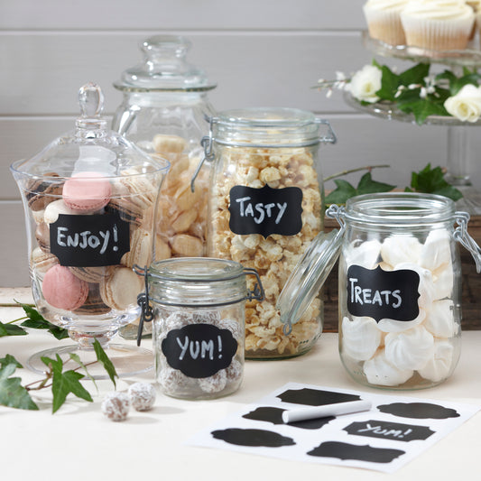 Chalk Board Sticker Labels - Vintage Affair