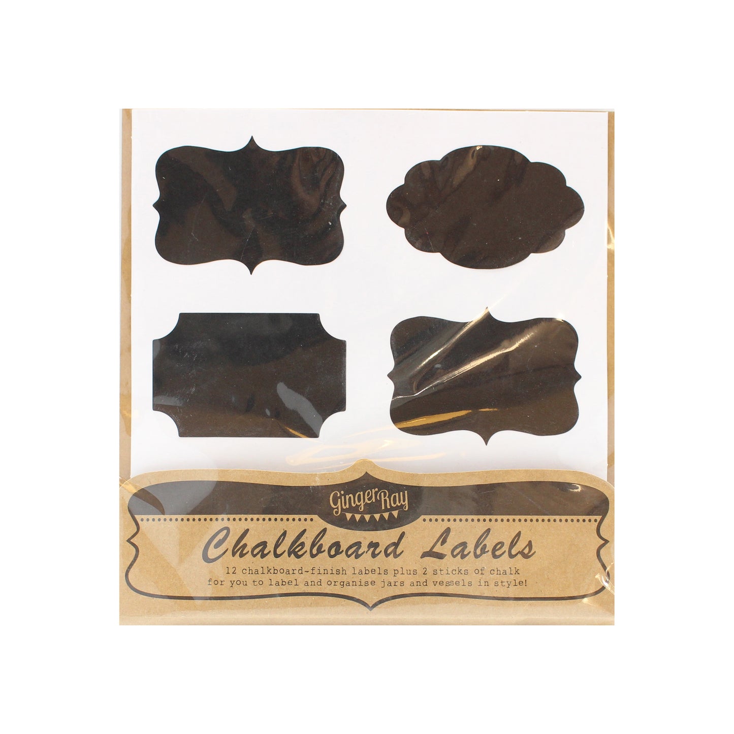 Chalk Board Sticker Labels - Vintage Affair