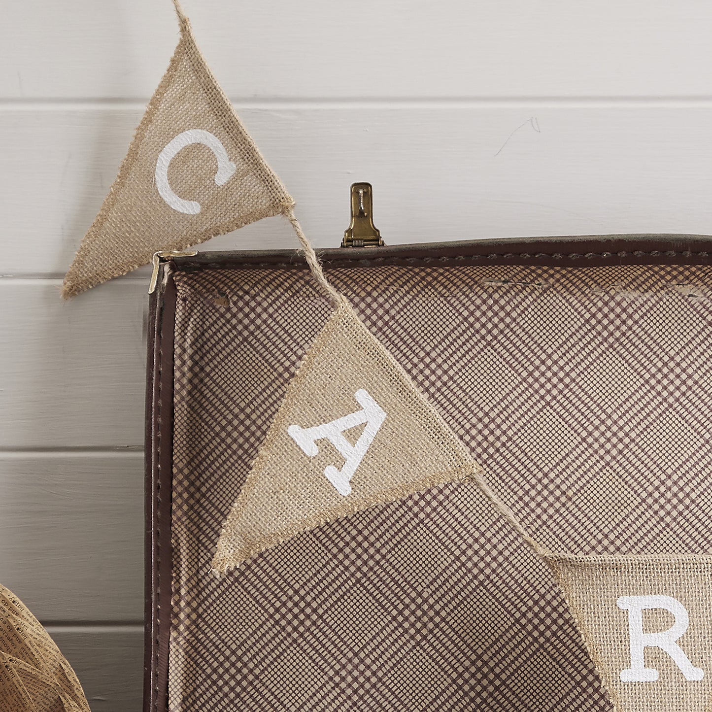 Cards Hessian Burlap Bunting - Vintage Affair