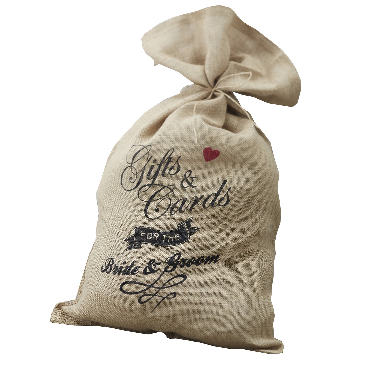 Hessian Burlap Cards Wedding Sack - Vintage Affair