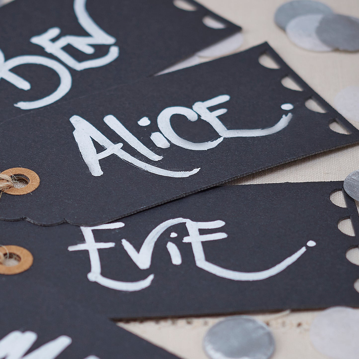 Chalkboard Luggage Tags - Vintage Affair