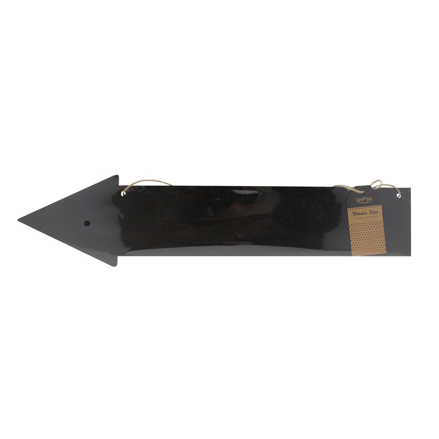 Wooden Chalkboard Arrow Sign