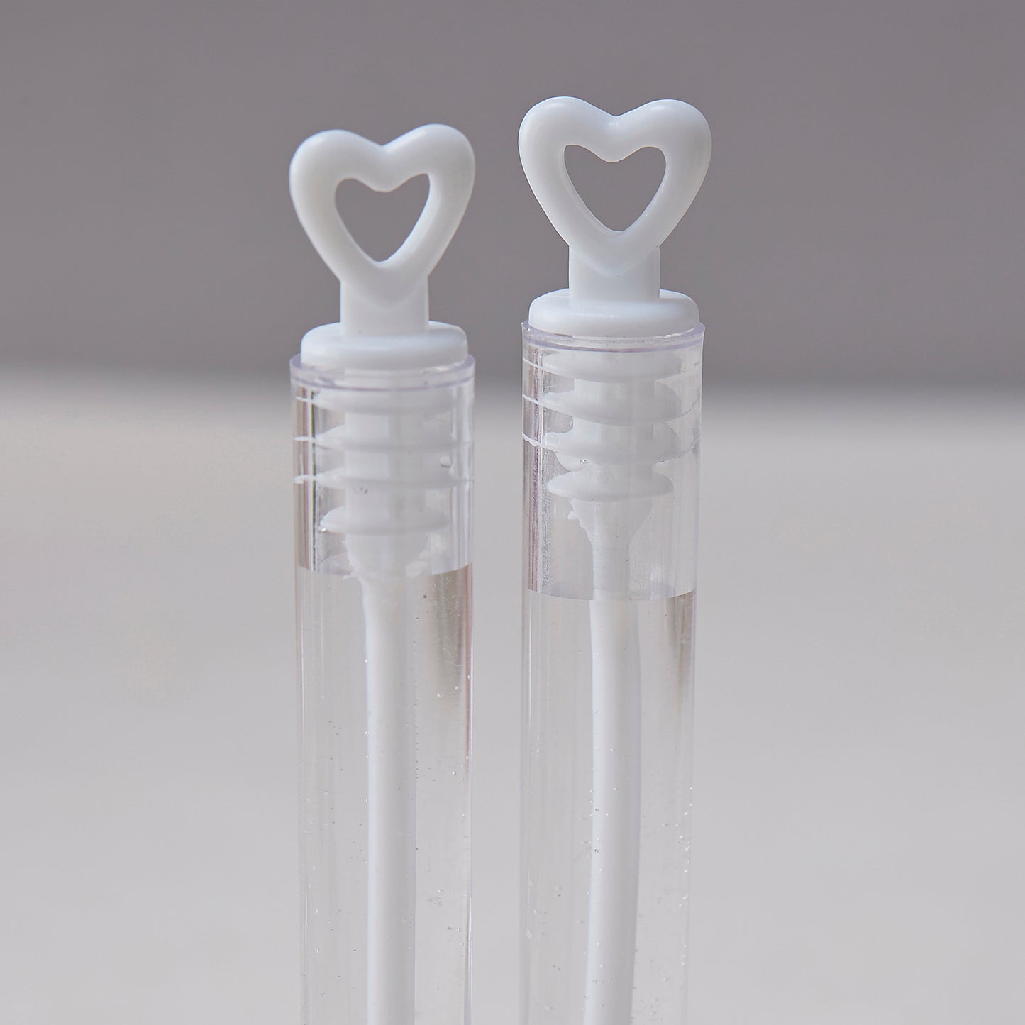 Heart Tube Wedding Bubbles