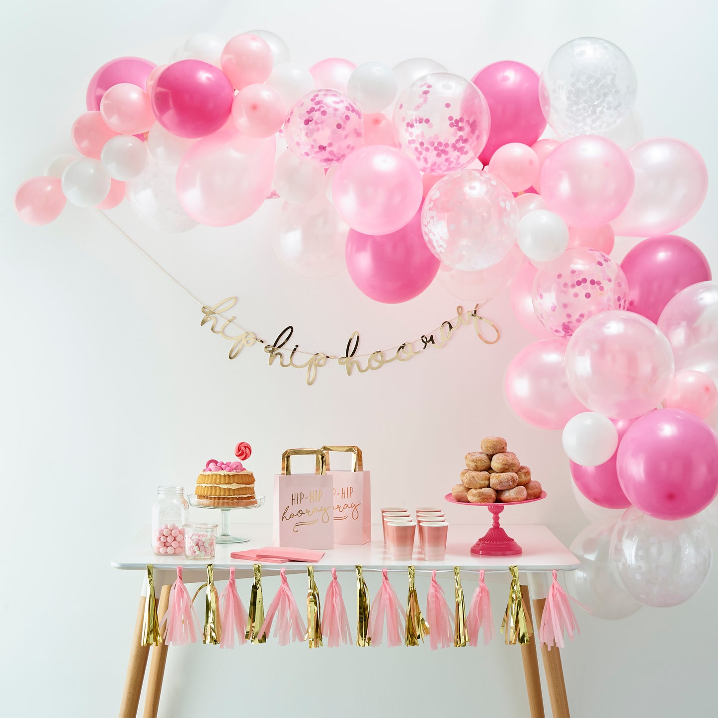 Pink Balloon Arch Kit