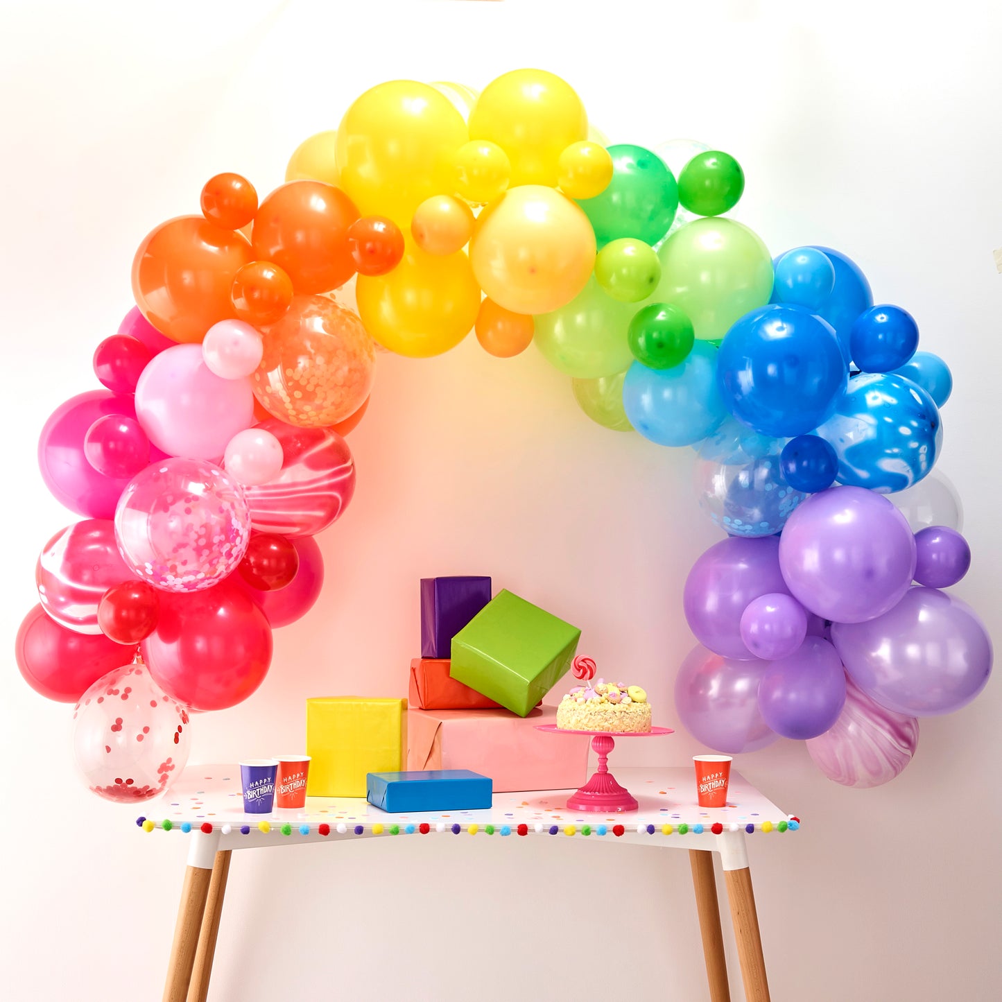 Rainbow Balloon Arch Kit