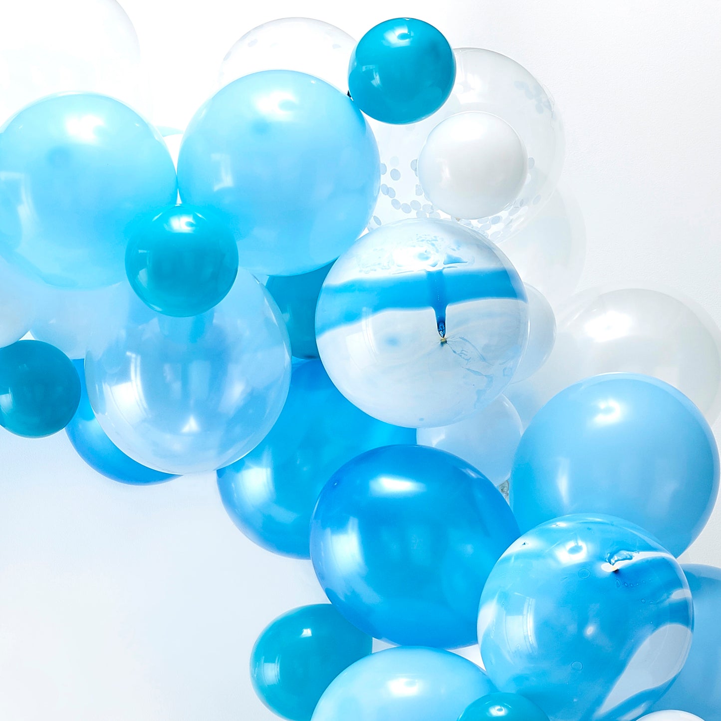 Blue Balloon Arch Kit