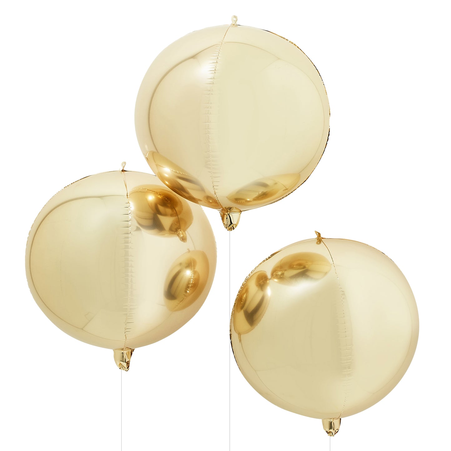 Gold Foil Orb Balloons