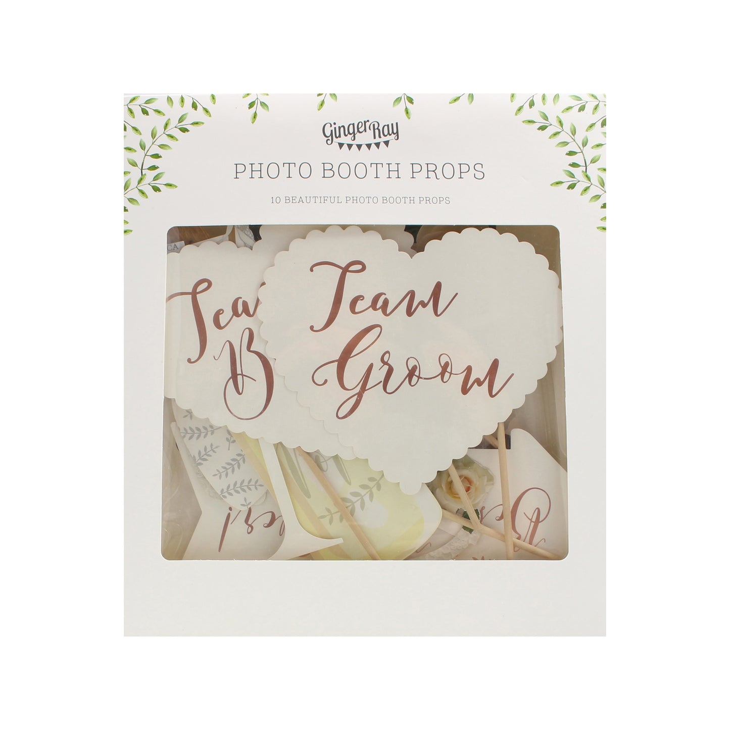 Botanical Photo Booth Props