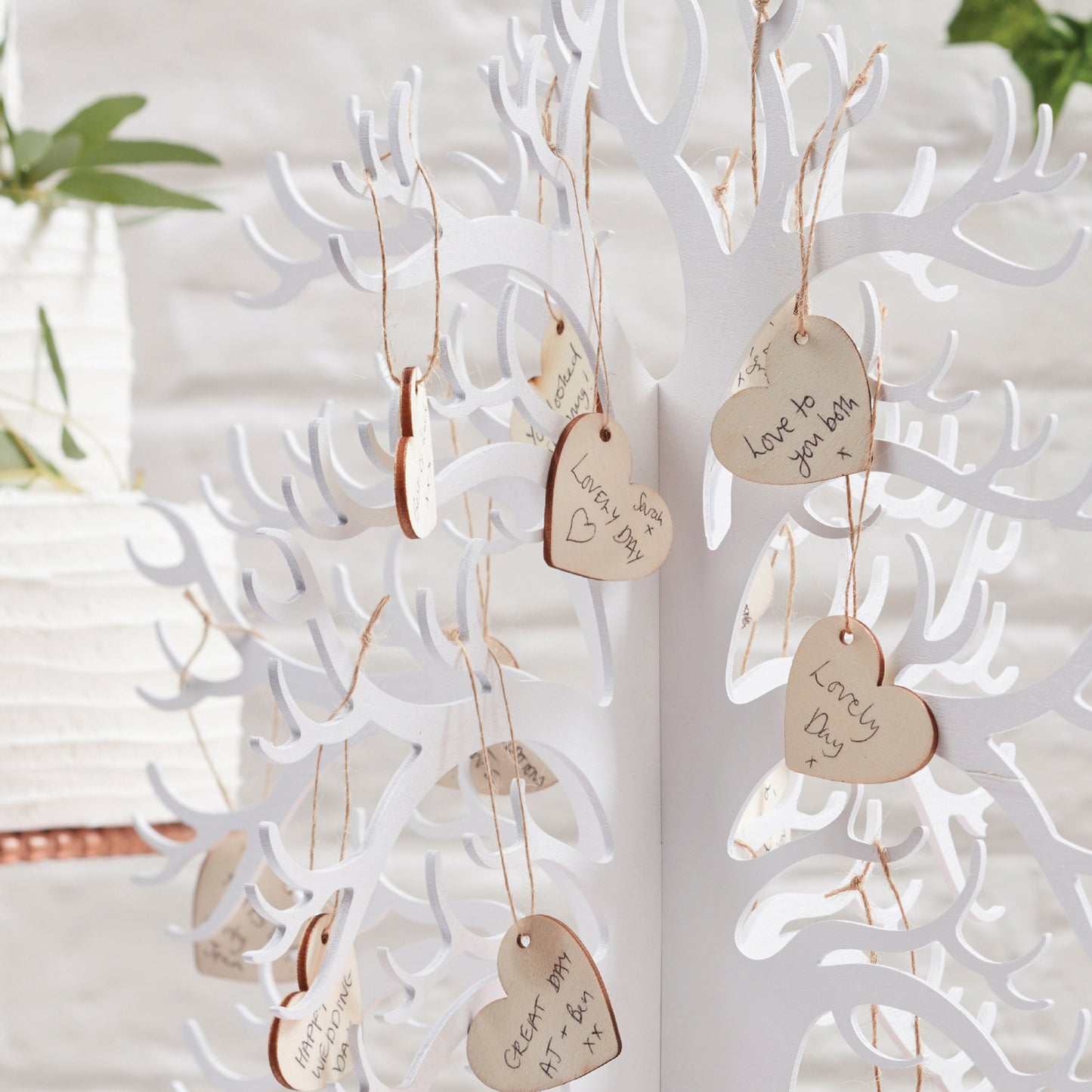 Wooden Wishing Tree Wedding Guest Book Alternative