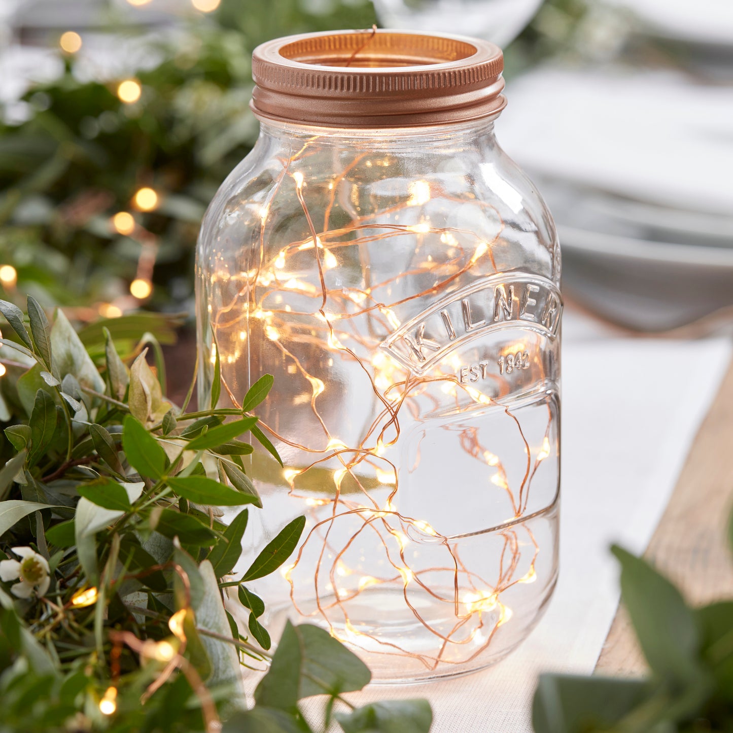 Rose Gold LED String Lights