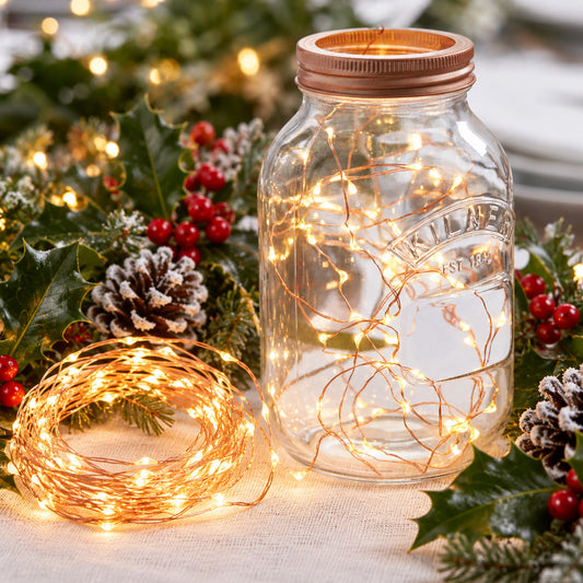 Rose Gold LED String Lights