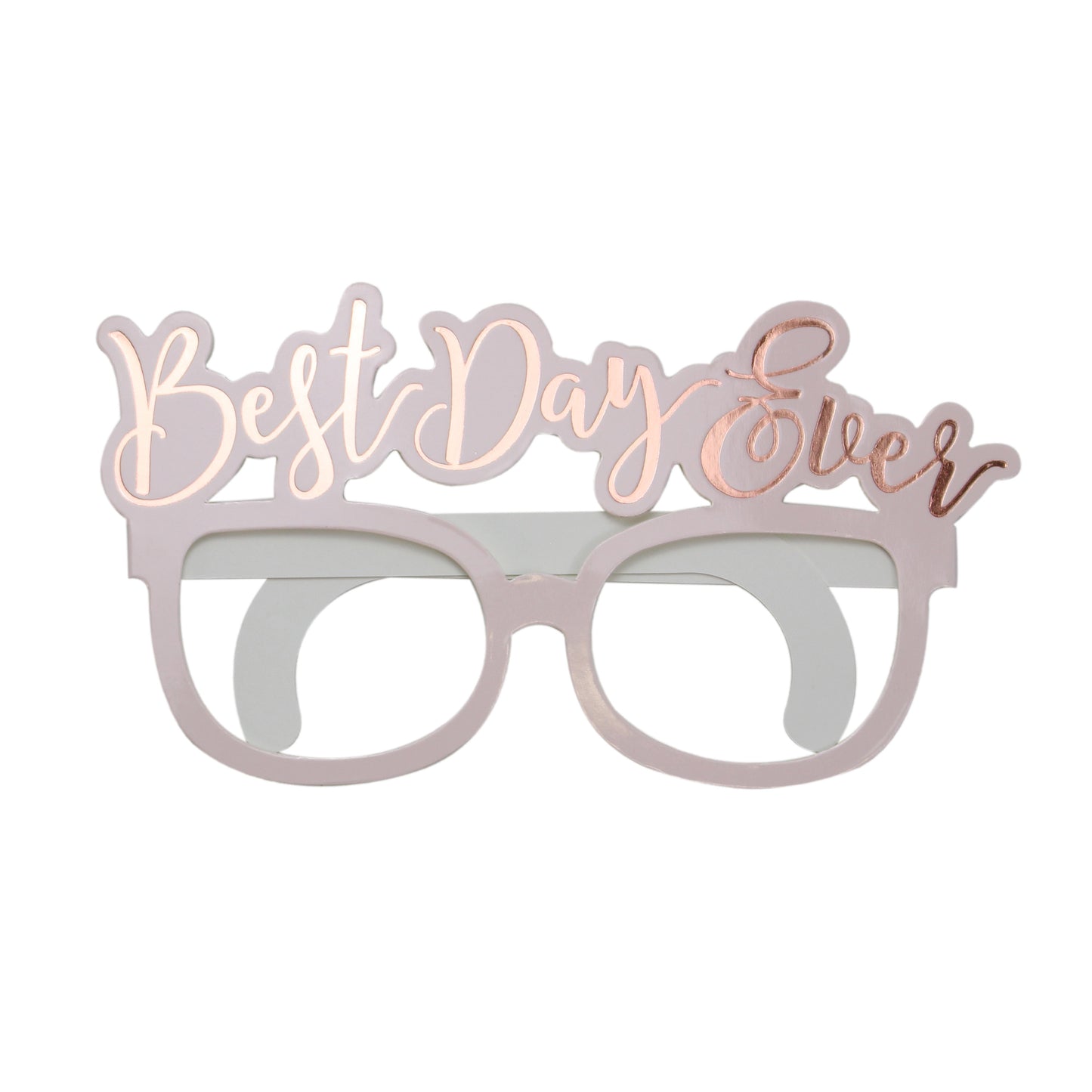 Rose Gold Best Day Ever Glasses