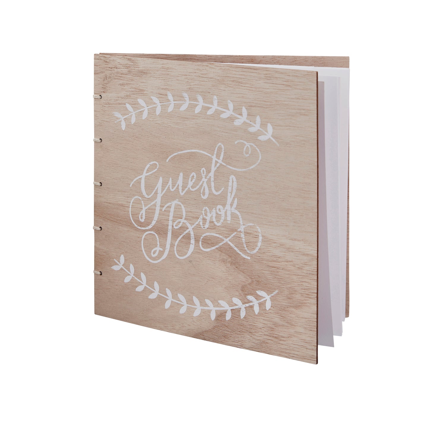 Wooden Wedding Guest Book