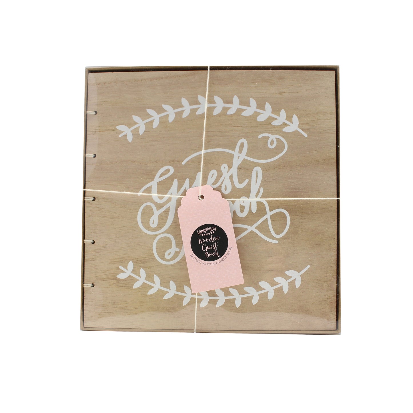 Wooden Wedding Guest Book