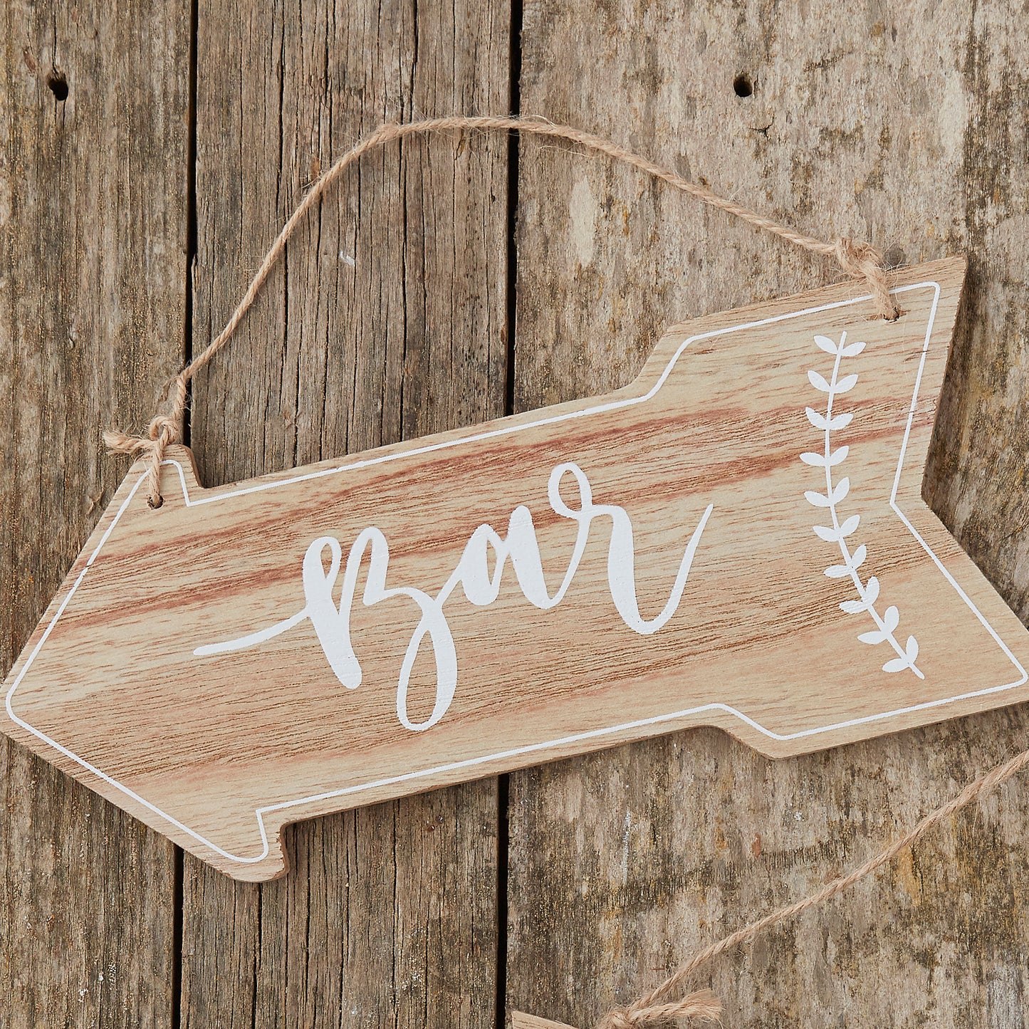 Wooden Arrow Signs - Boho
