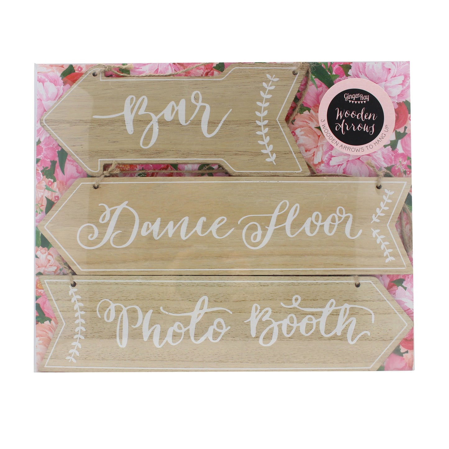Wooden Arrow Signs - Boho