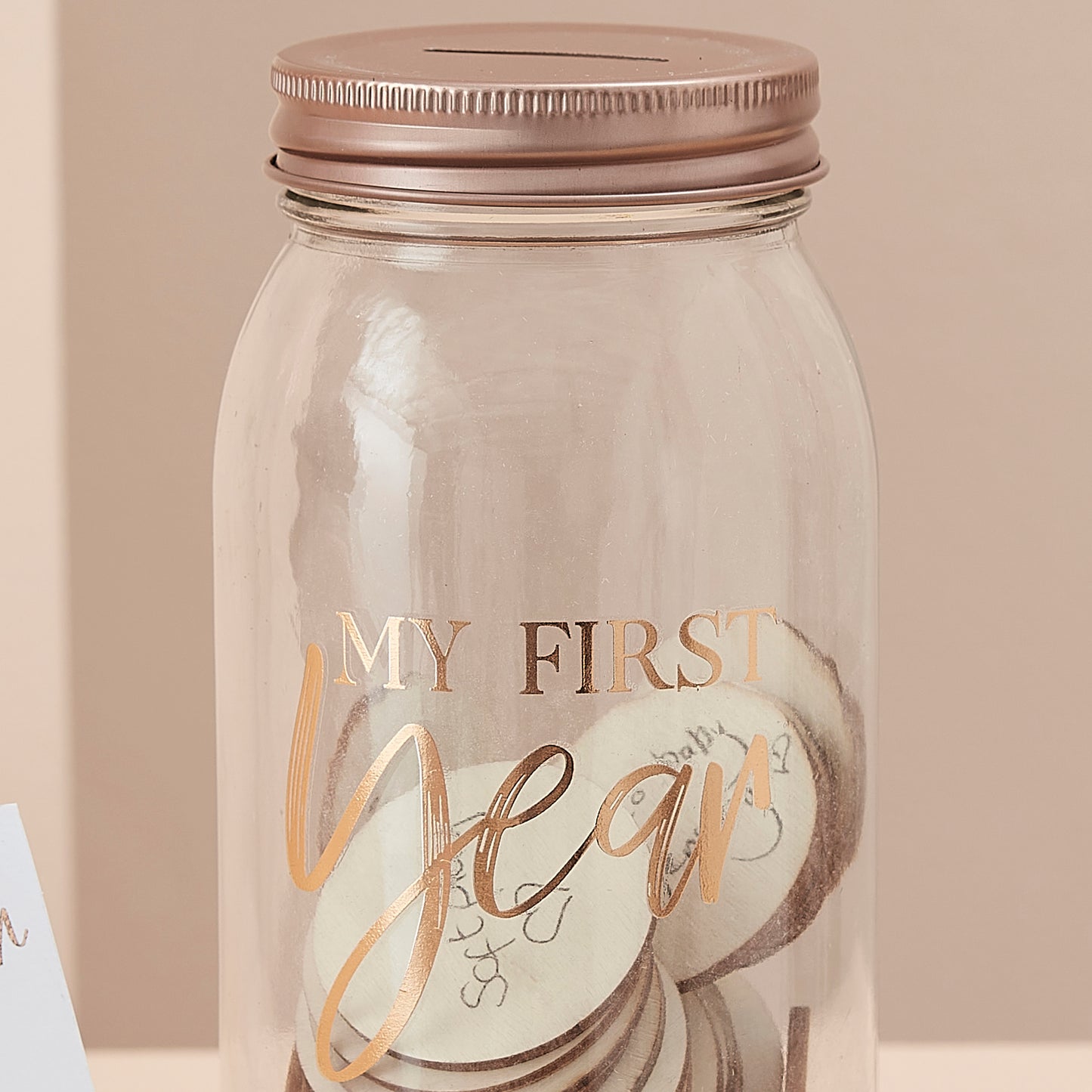 Baby's First Year Memory Jar