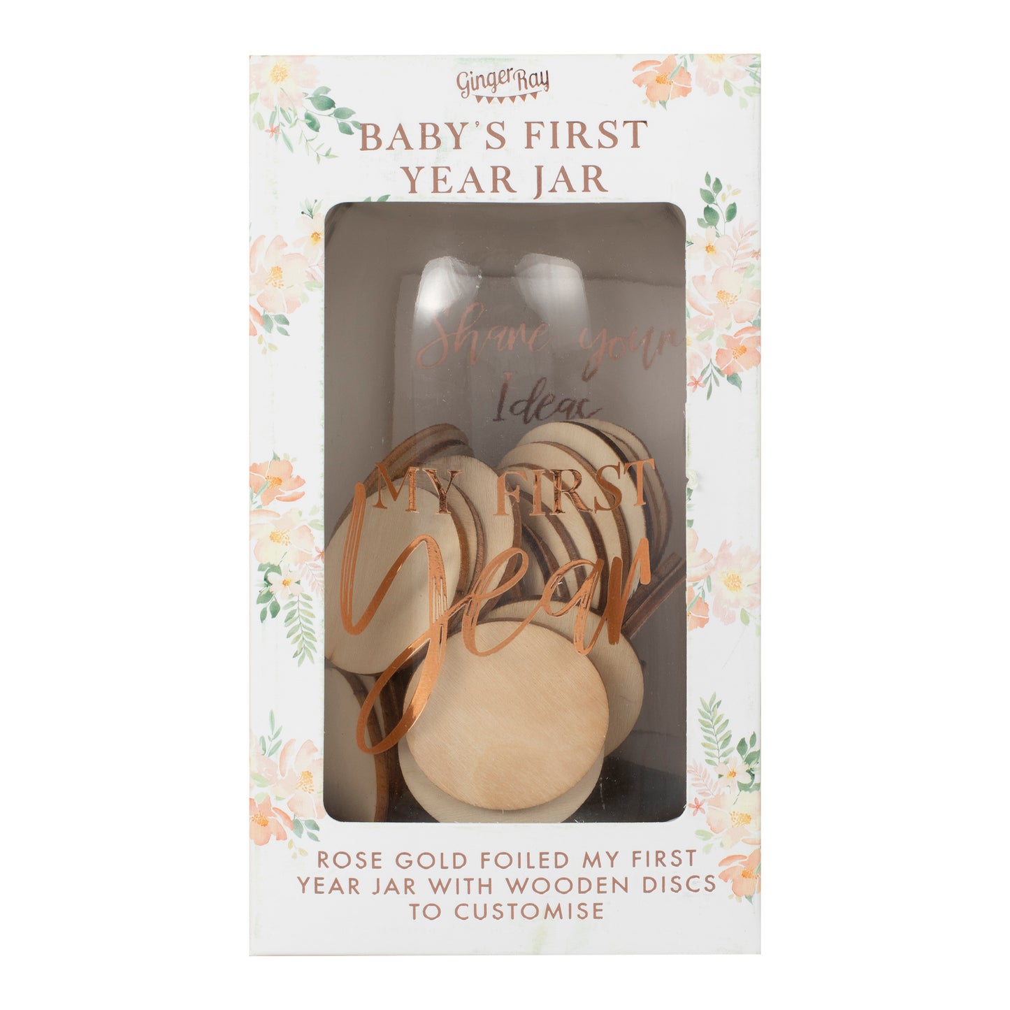 Baby's First Year Memory Jar