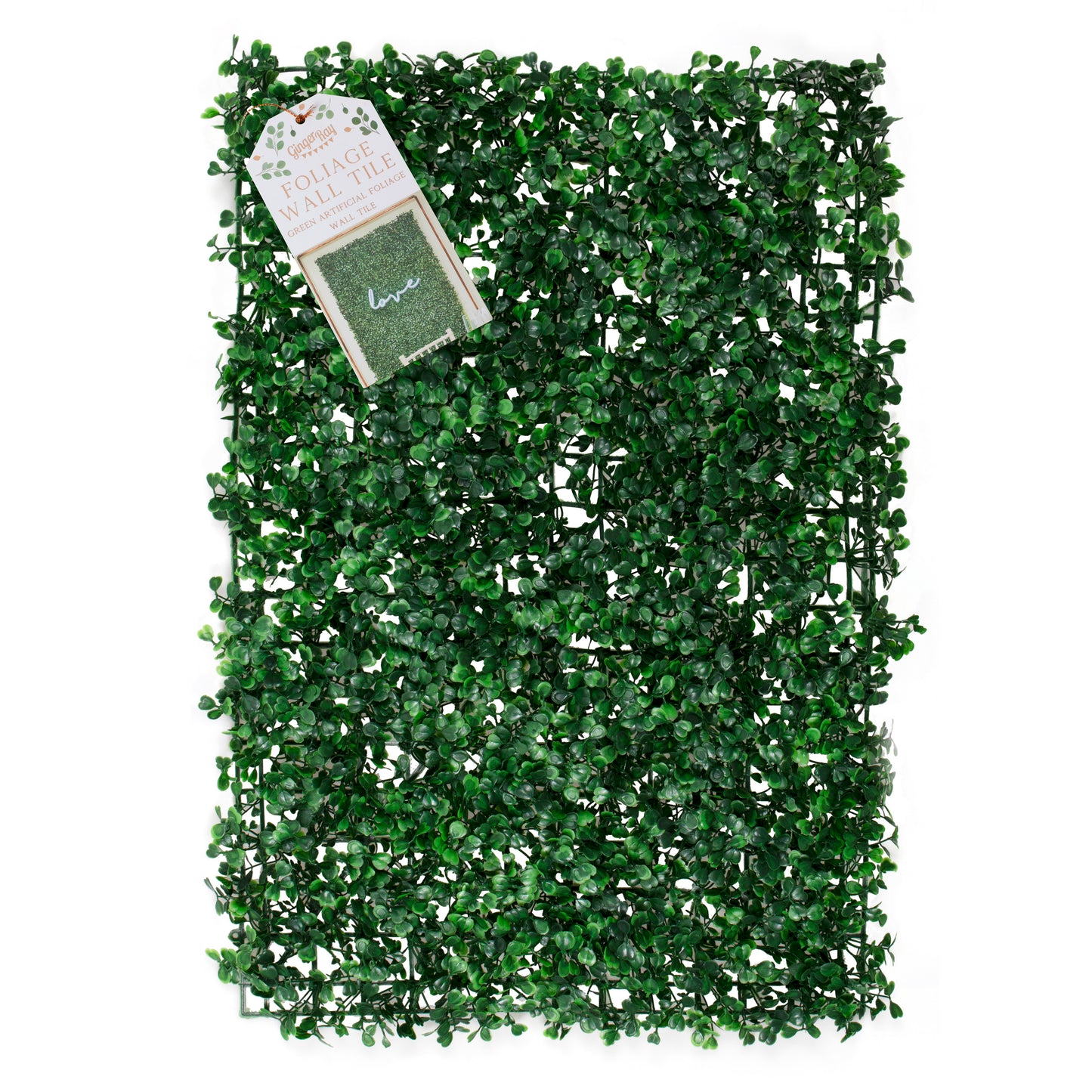 Artificial Foliage Wall Tile