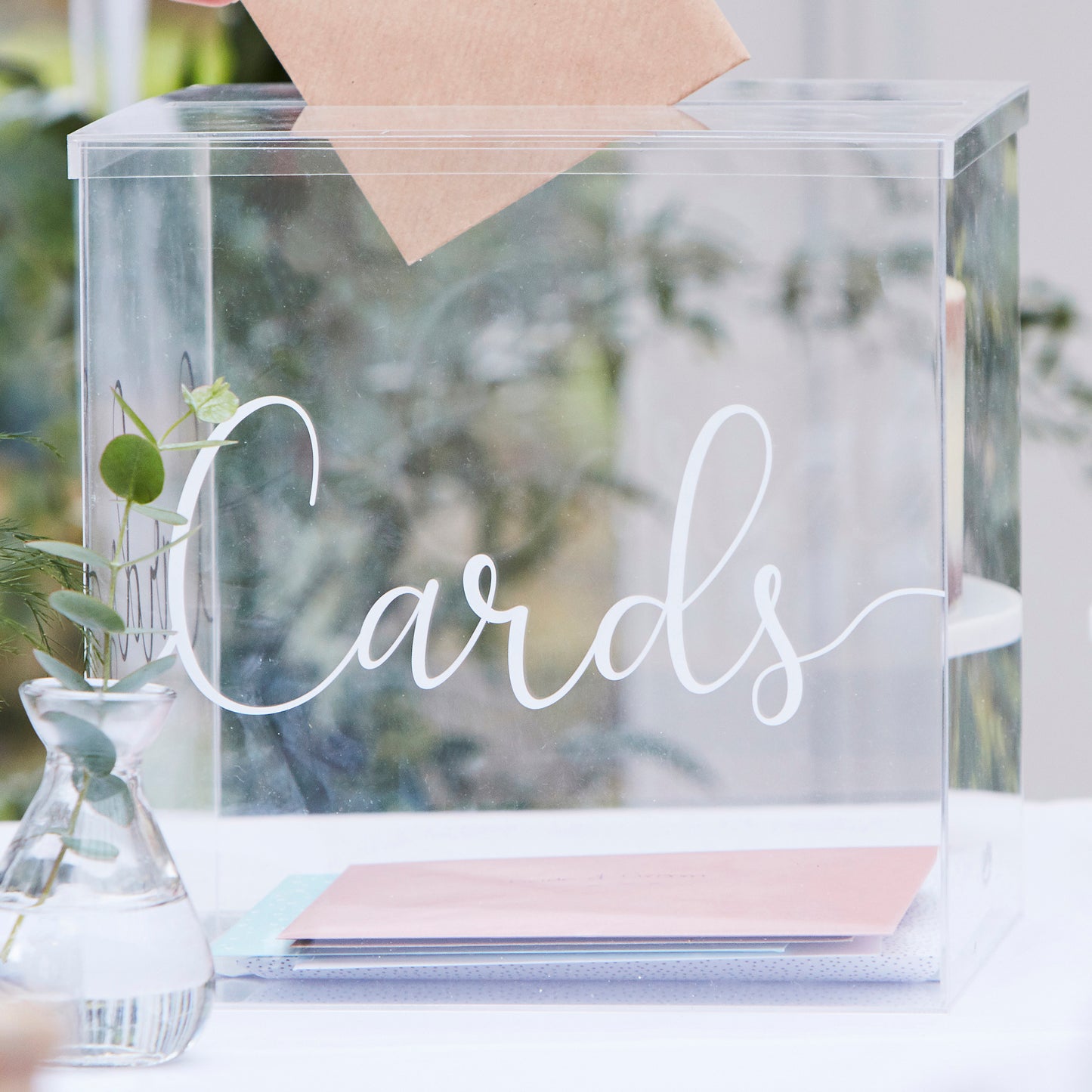 Wedding Acrylic Card Box