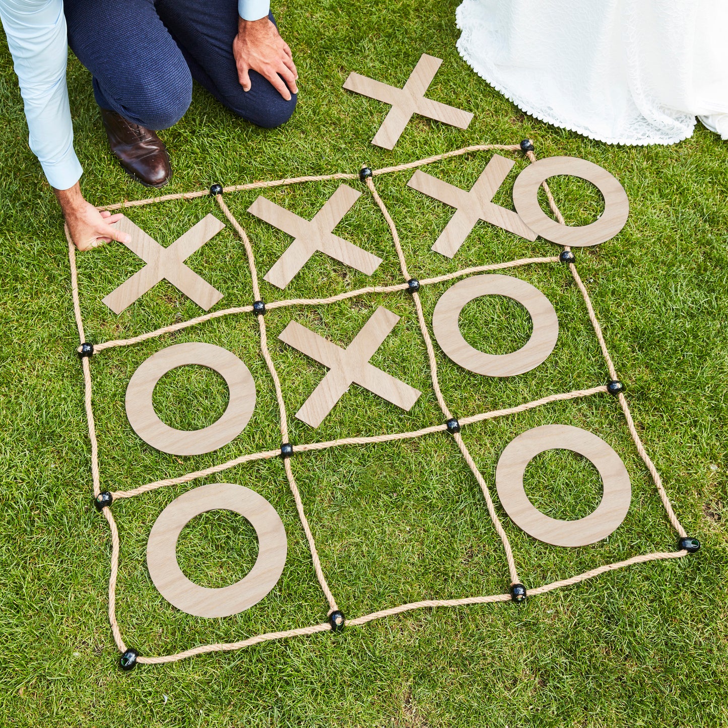 Wedding Garden Games Outdoor Noughts & Crosses