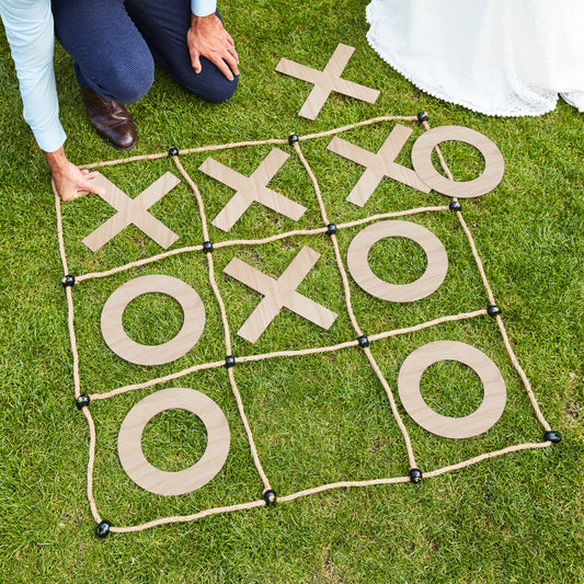 Wedding Garden Games Outdoor Noughts & Crosses