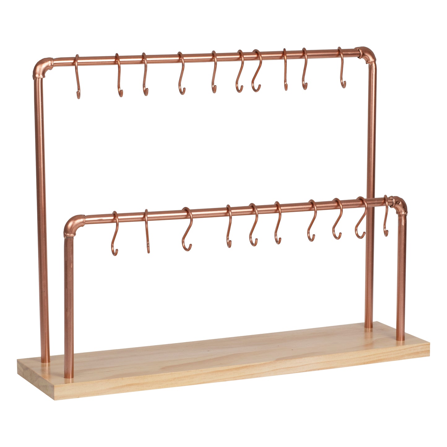 Copper Pretzel Display Stand