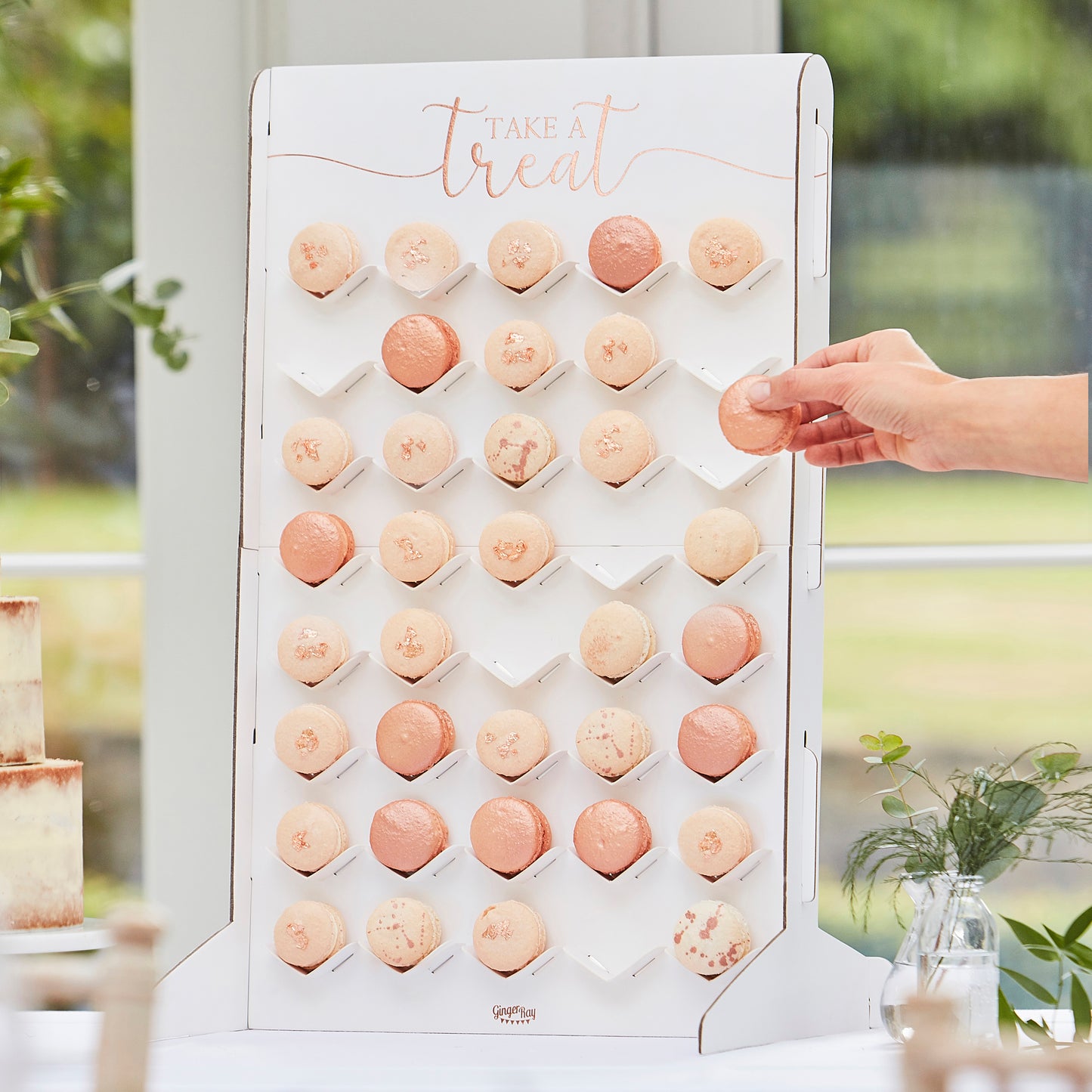 Macaron Stand Treat Wall Holder