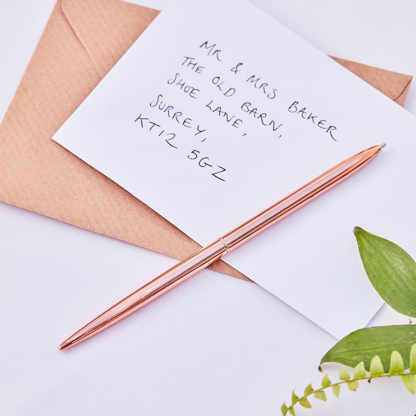 Rose Gold Fine Line Pen