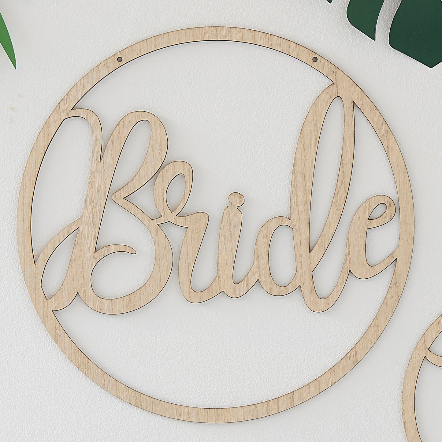 Wooden Bride To Be Decoration Hoops