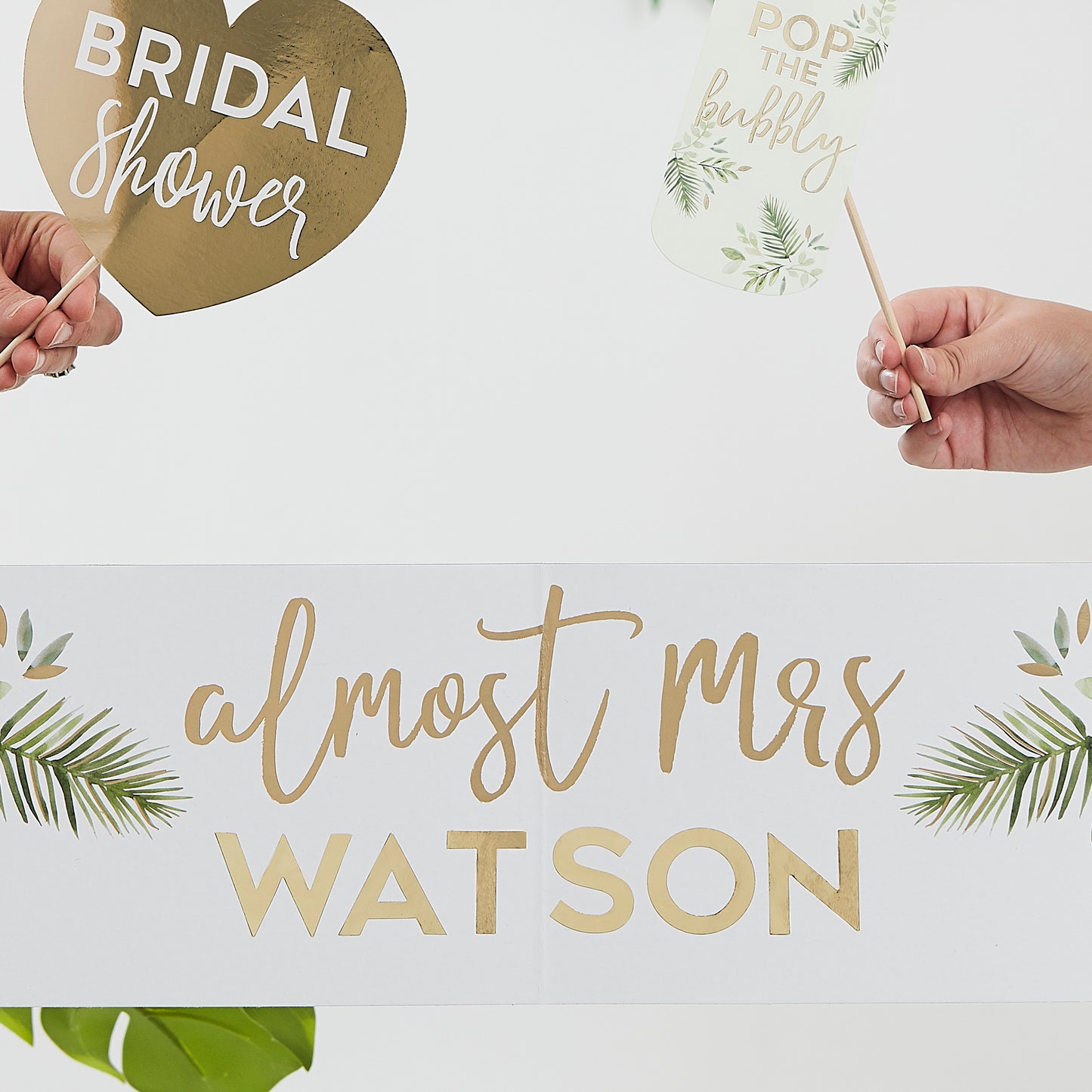 Botanical Personalised Hen Party Photo Frame