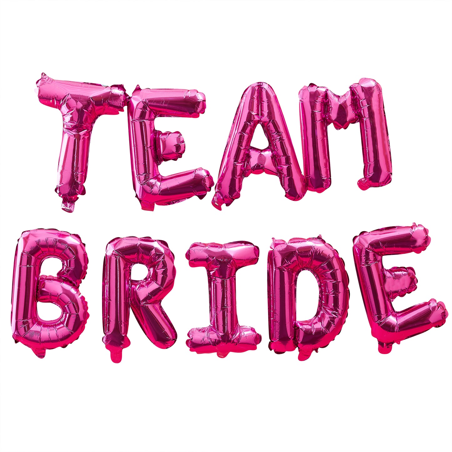 Hot Pink Team Bride Hen Party Balloons