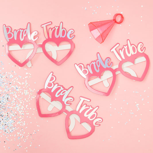 Bride Tribe Fun Glasses Hen Party Props