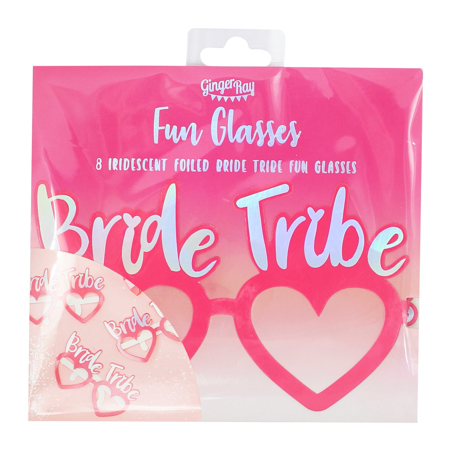 Bride Tribe Fun Glasses Hen Party Props