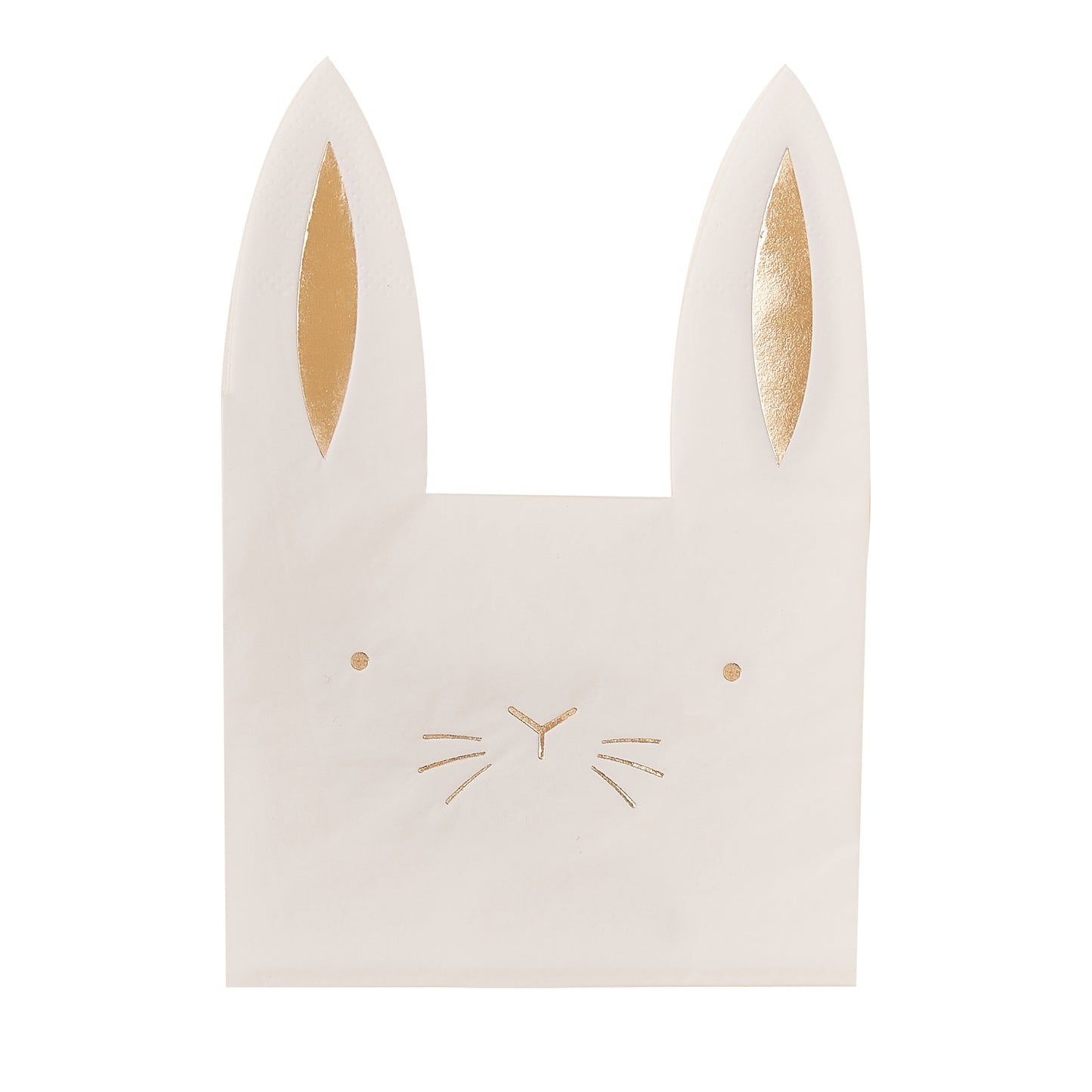 Easter Bunny Paper Shaped Napkins