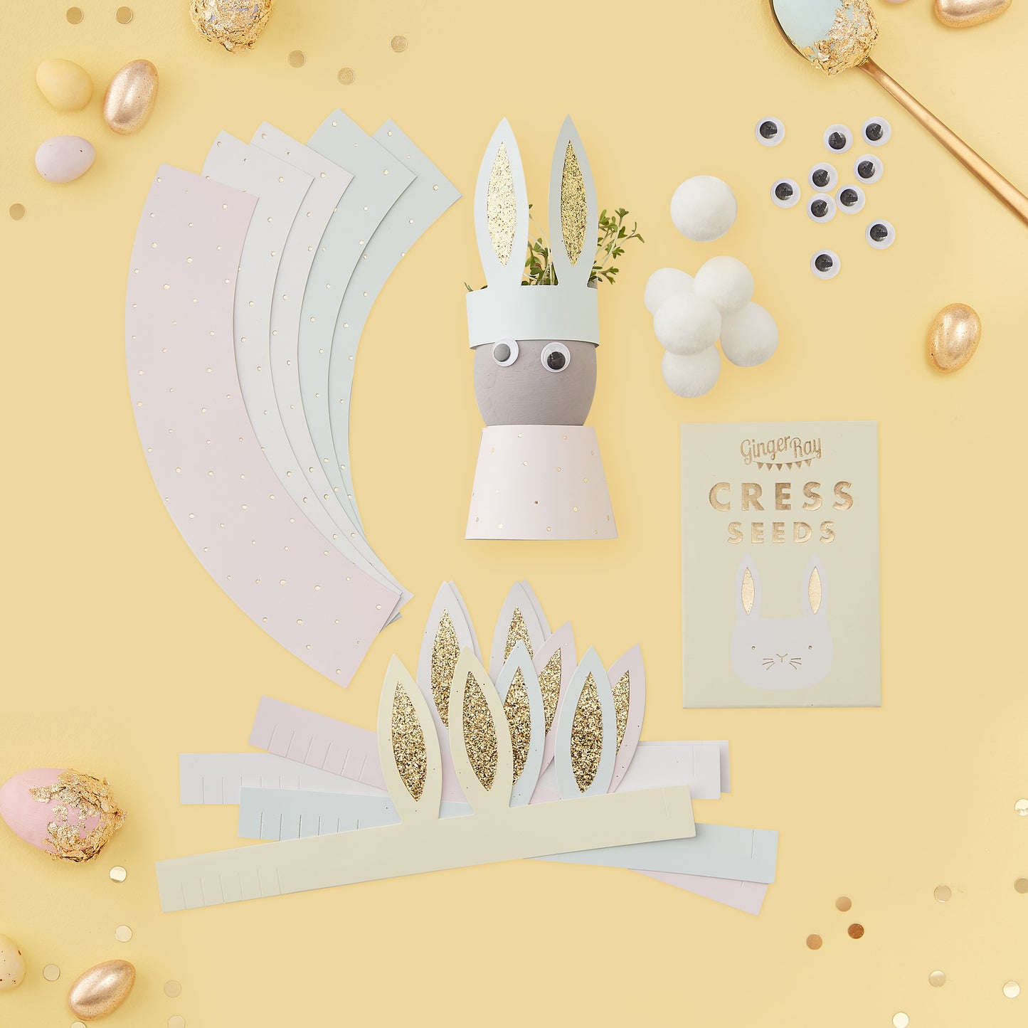 Easter Egg Decorating Kit With Seeds