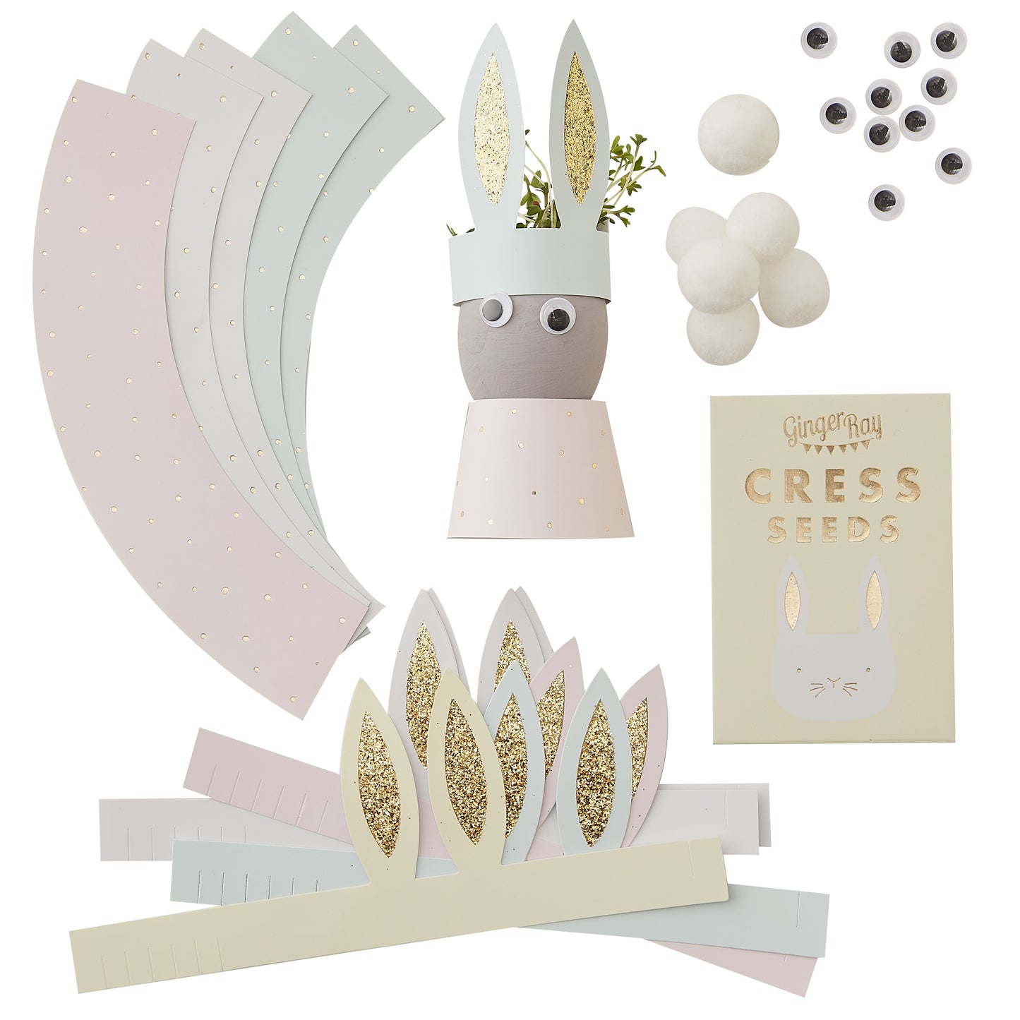 Easter Egg Decorating Kit With Seeds