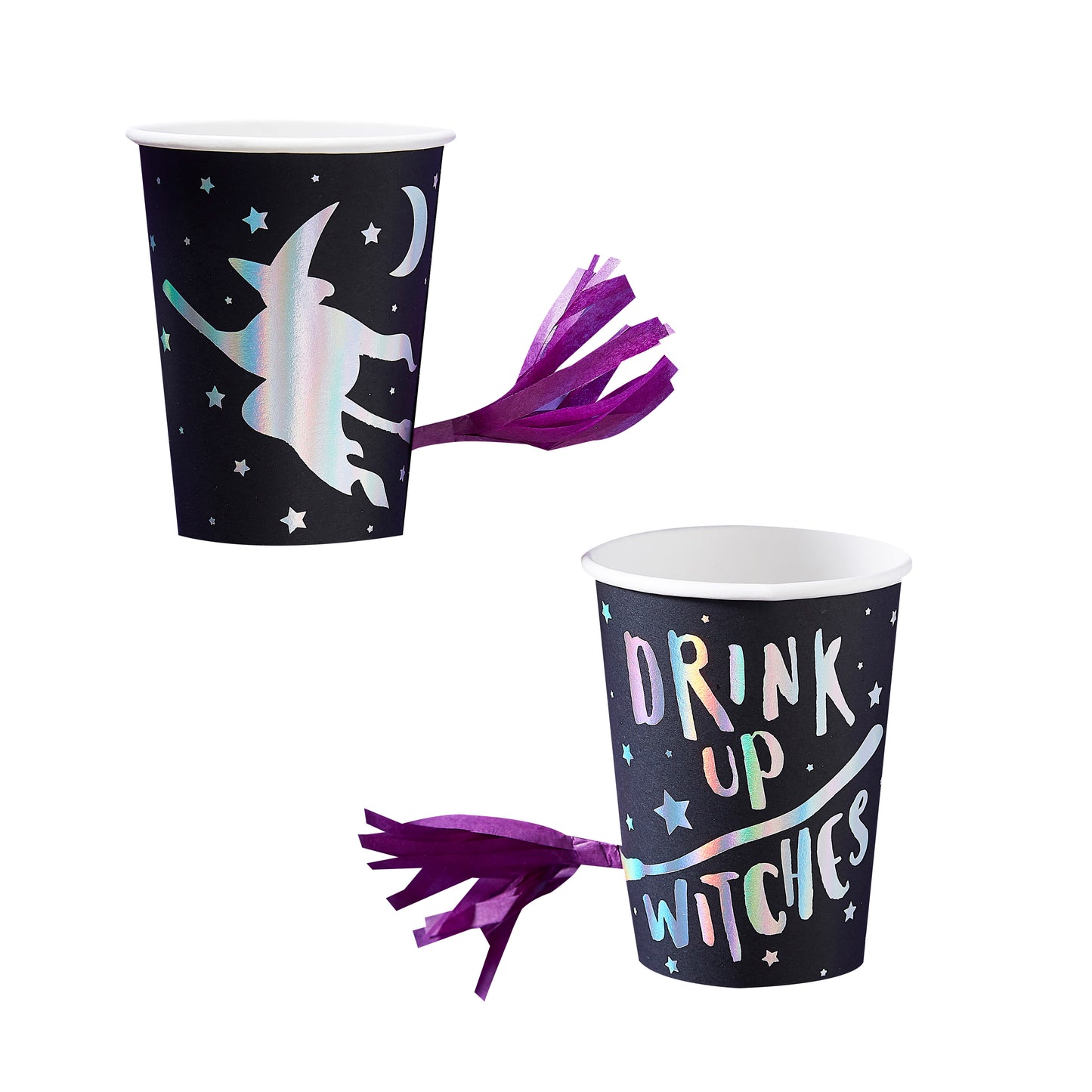 Drink Up Witches Tassel Halloween Cups