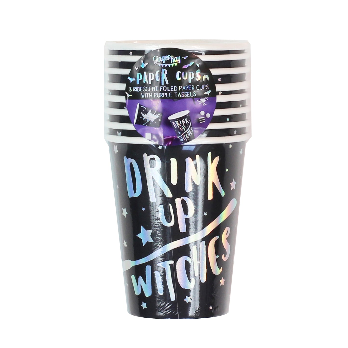 Drink Up Witches Tassel Halloween Cups