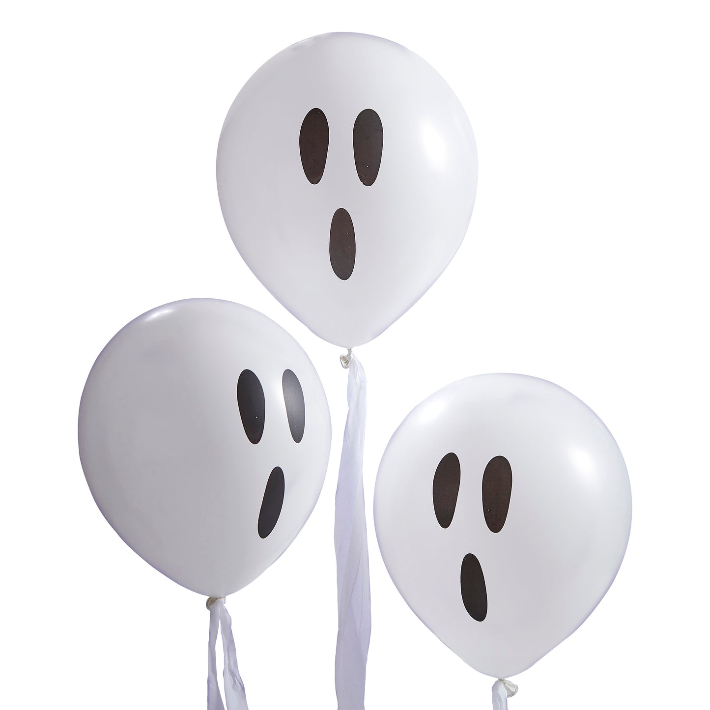 Ghost Halloween Streamer Balloons