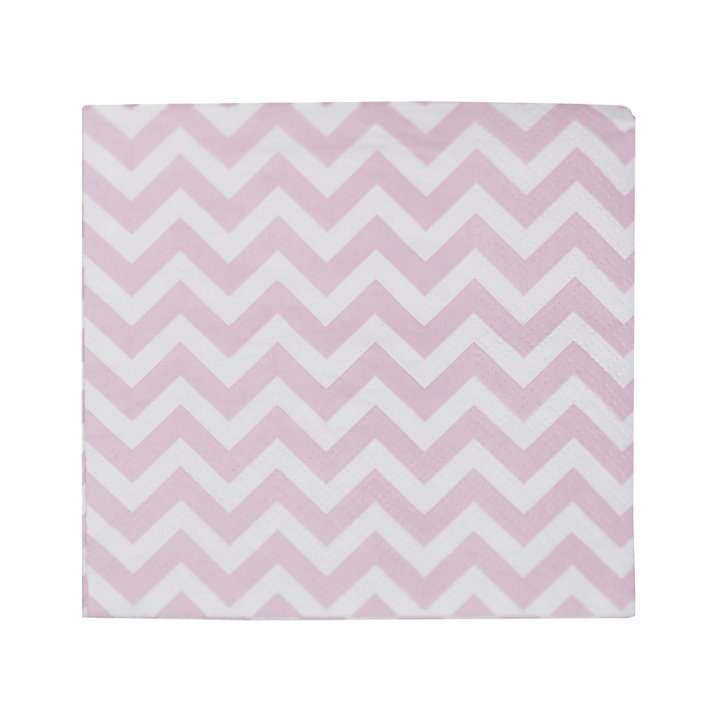 Small Paper Napkins - Pink - Chevron Divine